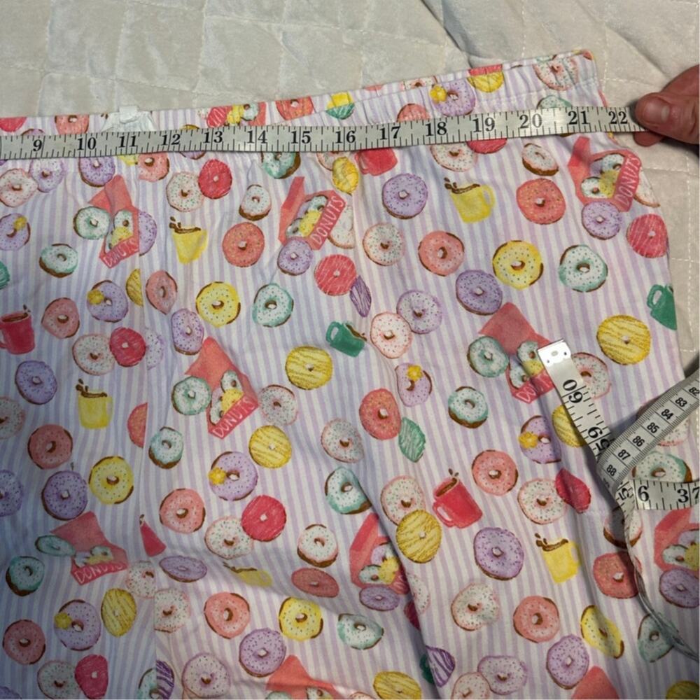 BedHead Pajamas PJ Bottoms Women's Plus Size 3X Donuts Whimsy Cute Comfy Organic - Picture 5 of 7